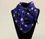 M & F Silk Wild Rag - Stars Blue - 0909327