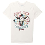Wrangler Women's Short Sleeve Regular Fit T-Shirt - Bright White Heather 112375853