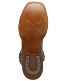 Underside view of Twisted X Men's 12" Rancher Western Boot showing durable sole and design details.
