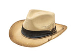 Charlie 1 Horse Lainey Wilson Tan Laredo Hat featuring a stylish design and comfort sweatband.