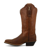 Twisted X Women's 12" Western Boot in Sienna & Spice with floral tooling pattern and modern comfort technology.