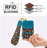 Wrangler Women's Western Print RFID Blocking Wallet showcasing a unique design for secure card storage.