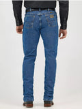 Back view of Wrangler Men's George Strait Cowboy Cut Original Fit Jeans, showcasing authentic western style.