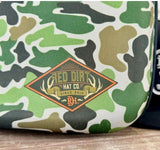 Red Dirt Hat Co. Green Camo Antlers Hard Shell Cap Carrier – Holds 4 Caps