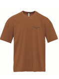 Kimes Ranch Men's Camo Crest Short Sleeve Graphic Tee – Rusty Orange