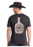Rock & Roll Denim Men's Whiskey Graphic T-Shirt