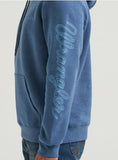 Wrangler Men's Graphic Hoodie | Regular Fit | Dark Denim