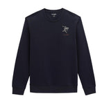 Wrangler® Men's Crew Fleece Pullover | Regular Fit | Ombre Blue