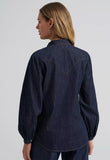 Wrangler Women's Denim Bow Snap Shirt