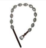 Nocona Women's Crystal Conchos Belt | N320004301