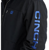 Cinch Men's Bonded Jacket - Black and Blue