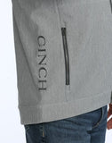Cinch Men's Storm Defense Bonded Vest - Light Gray