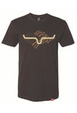 Kimes Ranch Men's The Patriot T-Shirt - Dark Chocolate