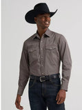 Wrangler Retro Premium Long Sleeve Western Snap Printed Shirt