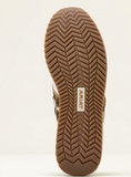 Bottom view of Ariat Ranch Runner Trainer sneaker featuring a textured sole and logo.