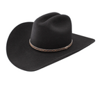 Stetson Medalist 5X Fur Felt Cowboy Hat – Black | Made in USA