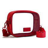 Wrangler Clear Crossbody Bag/Stadium Bag - Black