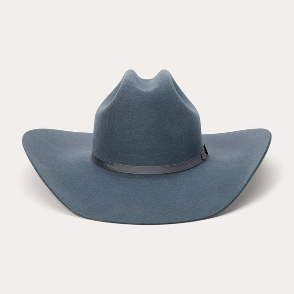 STETSON グレー　ブリム幅約7cm〜8cm程度　即購入OK 最終価格 XWPSMO-9140-