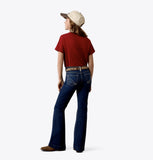 Ariat Girls' Aisha Mid-Rise Trouser Jeans