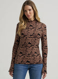 Wrangler Retro Punchy Women's Black Mock Neck Knit Dress Set | 112382532