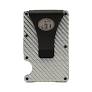 3D Smart Utility Wallet Woven Pattern Grey Silver