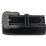 Ariat Women's Heavy Stitched Black Leather Western Belt
