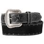 Nocona Rough Black Billet Belt N210000301
