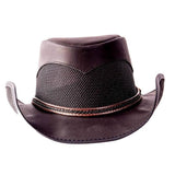 American Hat Makers Durango Leather Cowboy Hat