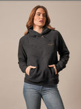 Kimes Ranch Women's Ella Cowl Neck Western Pullover Hoodie - Black