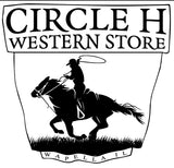 Circle H Western Store logo featuring a cowboy on a horse, representing the Circle H brand.