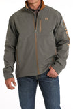 Men's Bonded Jacket - Charcoal/Copper