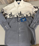 Panhandle Slim Men's Rodeo Long Sleeve Snap Shirt