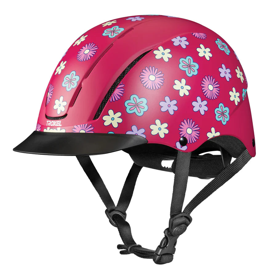 Troxel Spirit Retro Flower Helmet 04-556