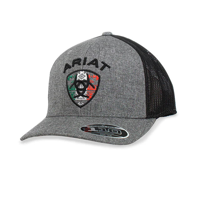 Ariat Flexfit 110 Snapback Mexico Logo - Grey - A300063506