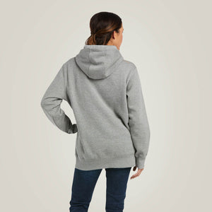 ARIAT - Womens Rebar Graphic Hoodie Gray