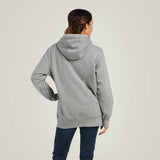 ARIAT - Womens Rebar Graphic Hoodie Gray