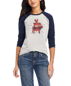 Ariat Girls' REAL Farm Graphic Tee