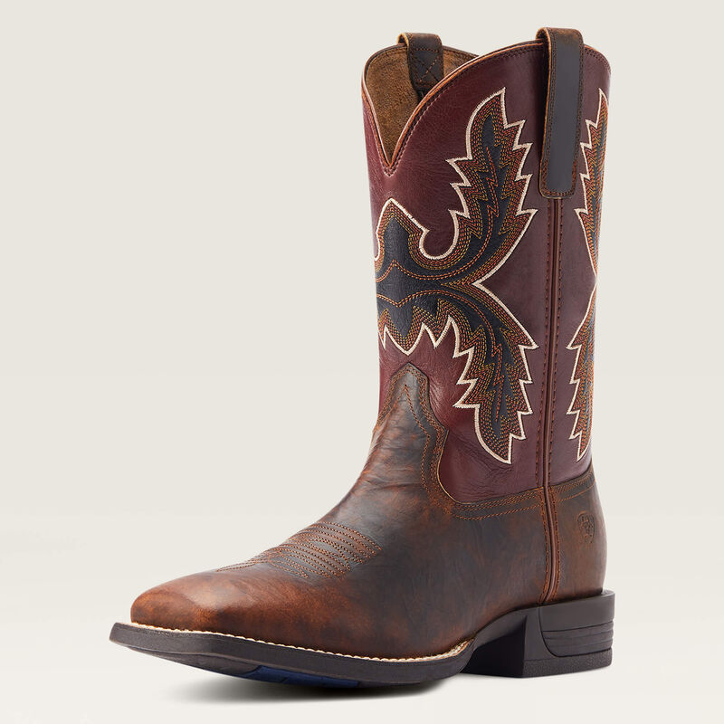 Men's Ariat Pay Window Western Boots 11.5 Bartop Brown