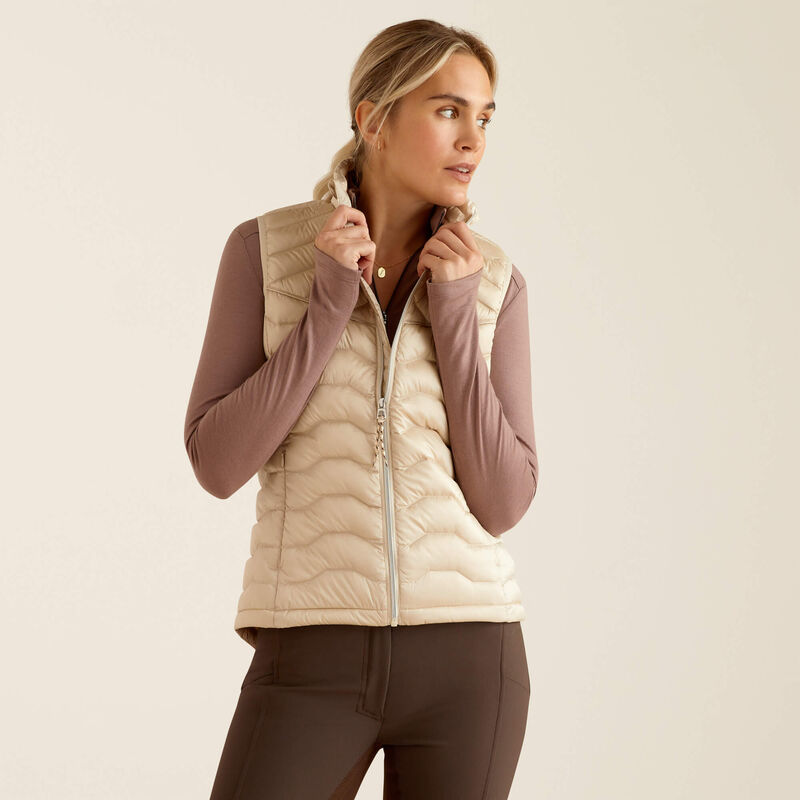 ARIAT - Ideal Down Vest Iridescent Summer Sand