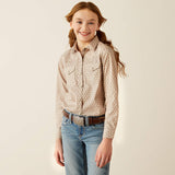 Ariat Girls Bella Printed Snap Shirt