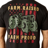 Ariat Men's Farm Raised Short Sleeve Black T-Shirt