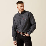 Ariat Mens Wrinkle Free Johnson Classic Fit Shirt