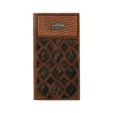 Justin Rodeo Wallet W/Brindle Inlay