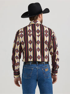 Men's Wrangler Checotah Long Sleeve Western Shirt