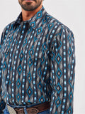 Men's Wrangler Checotah Long Sleeve Western Shirt