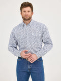 Wrangler® George Strait™ Troubadour Long Sleeve Western Snap Shirt