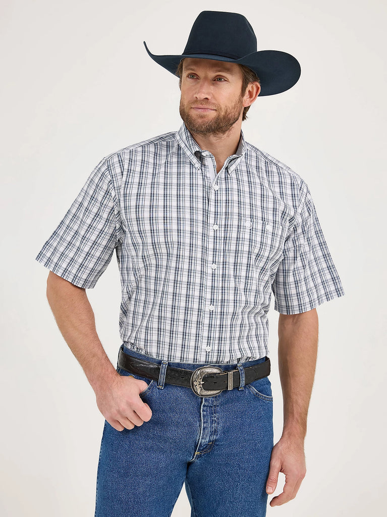 Wrangler George Strait Short Sleeve Button Down Shirt XL Wrangler George Strait Short Sleeve Button Down Shirt XL