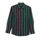 Wrangler® Vintage Inspired Long Sleeve Shirt - Classic Fit - Black Multi