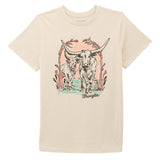 Wrangler® Women's Short Sleeve T-Shirt - Silver Birch Heather