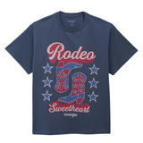 Wrangler Retro® Women's Graphic T-Shirt - Dark Denim - Girlfriend Fit